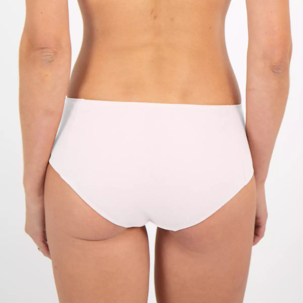 Shorty coton bio et teinture végétale Ecume de mer 