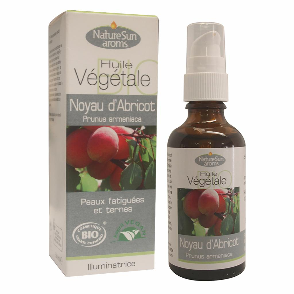 Huile Végétale de Noyau d'Abricot Bio - NatureSun Aroms - 50ml