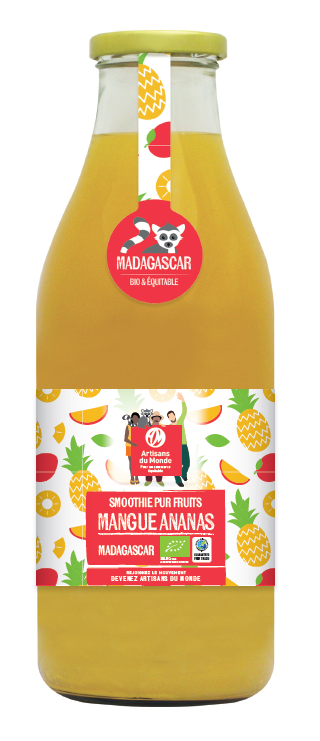 Smoothie mangue ananas - bio - 75cl