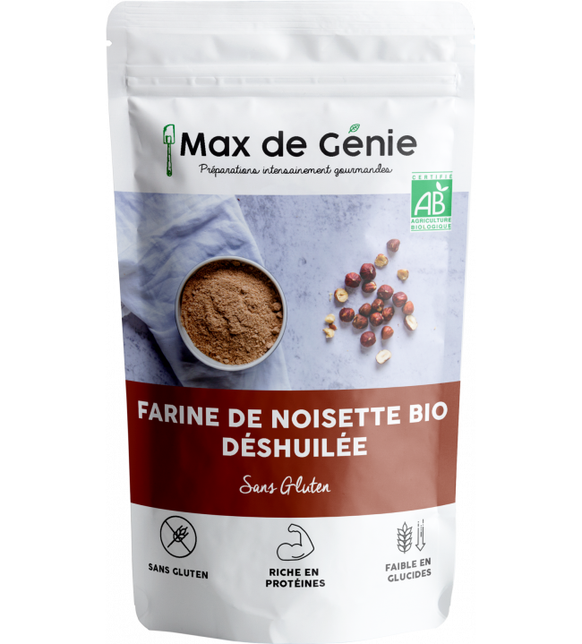 Farine de Noisette Bio Déshuilée - 250 g 
