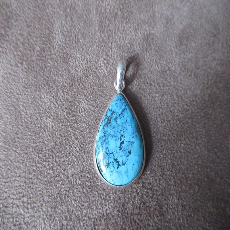 Pendentif en turquoise du Népal