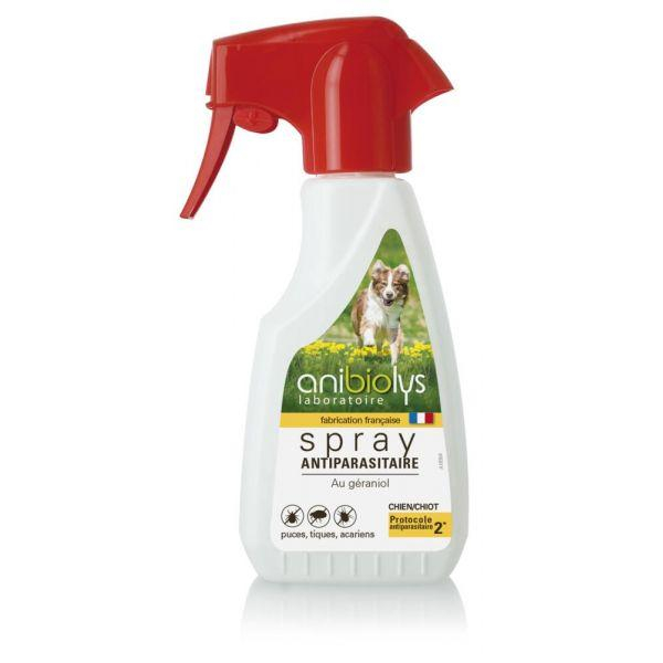 Spray Antiparasitaire Chiens/Chiot   -  250 ml