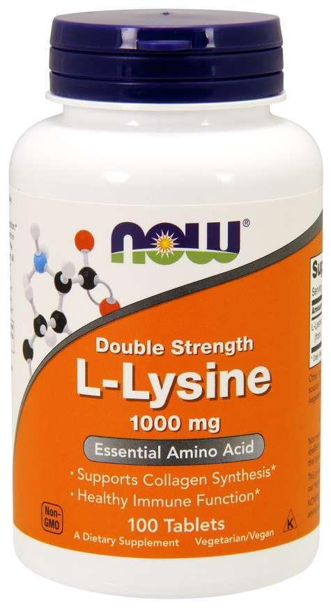 L-lysine - 1000 mg - 100 comprimés