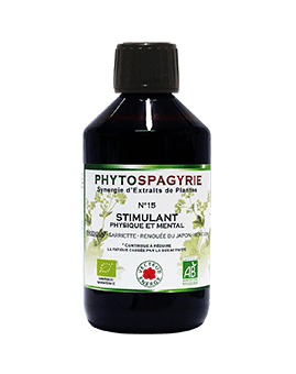 Phytospagyrie N°15 - Stimulant physique et mental-300ml-Vecteur Energy