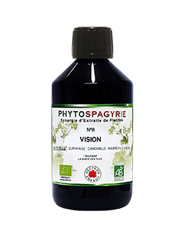 Phytospagyrie N°8 Vision-300ml-Vecteur energy