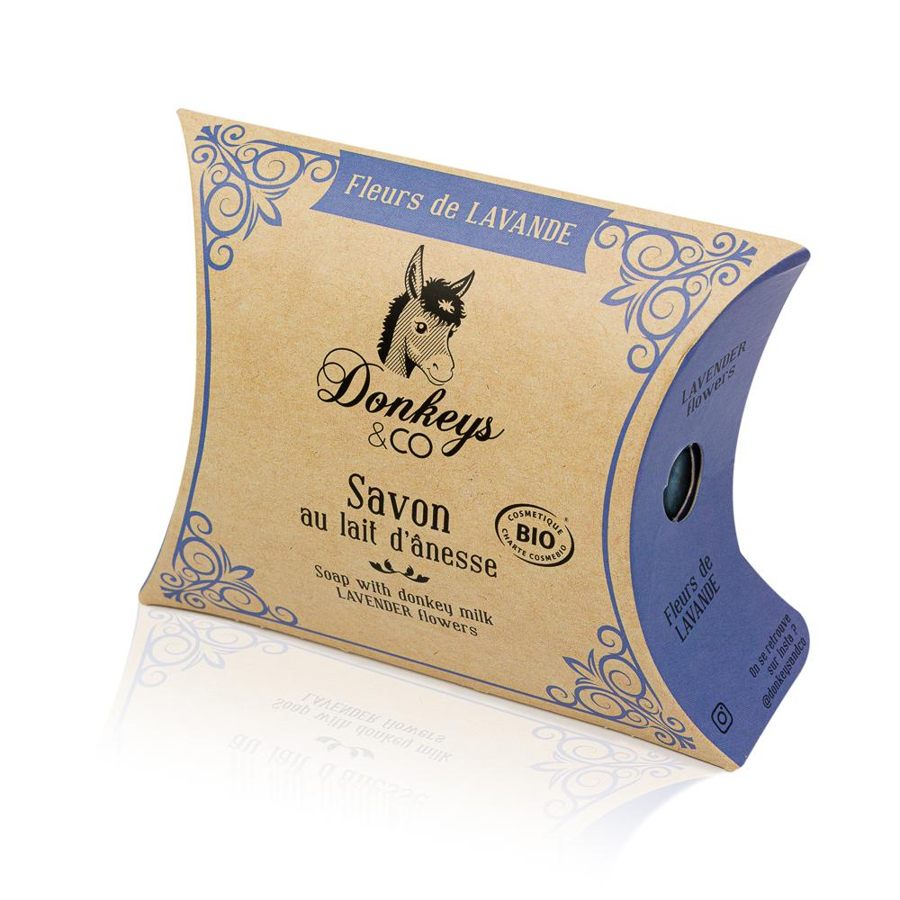 Savon Bio Fleurs de Lavande lait d’ânesse
