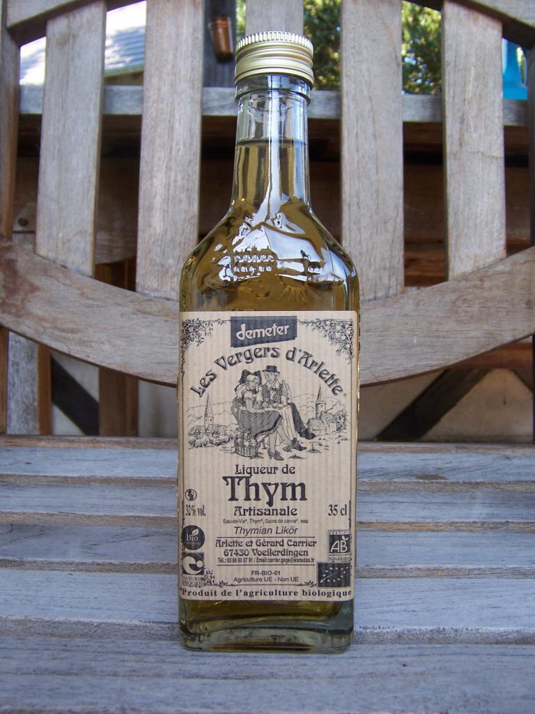 Liqueur de THYM artisanale 35 cl 32%
