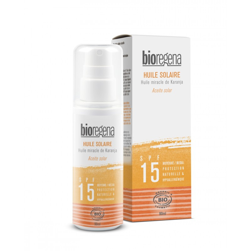 Huile Solaire SPF15 - BIOREGENA