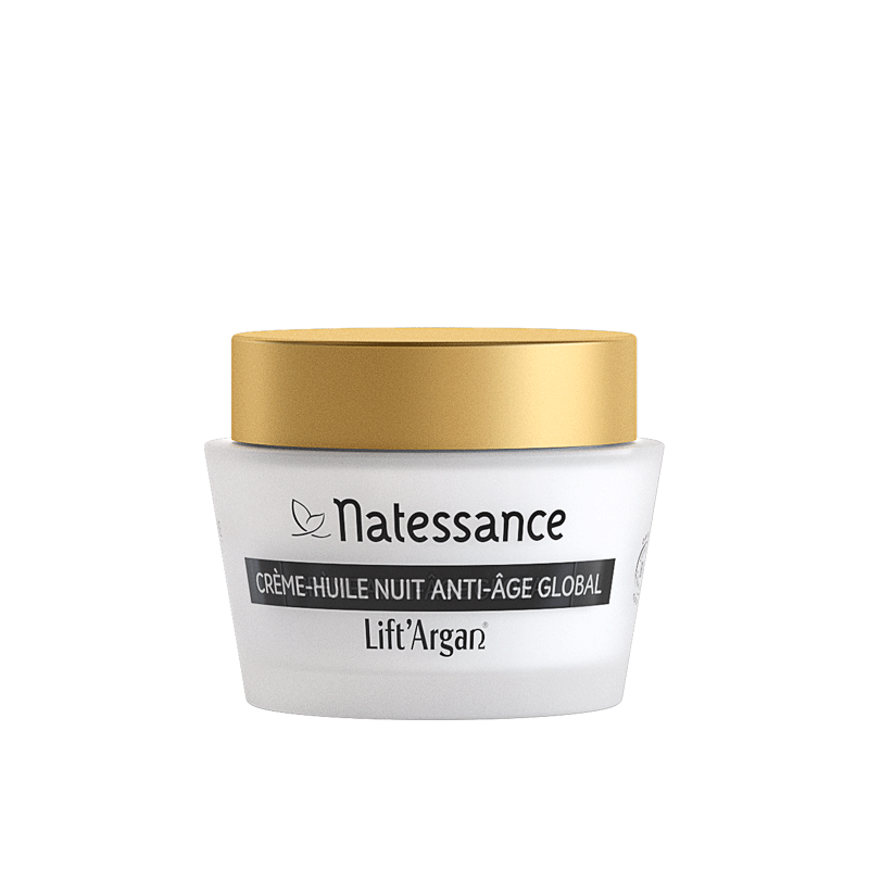 Crème-Huile Nuit Anti-Âge Global - LIFT ARGAN / NATESSANCE