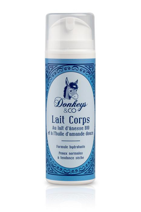 Lait corps Bio Amande Douce lait d'ânesse