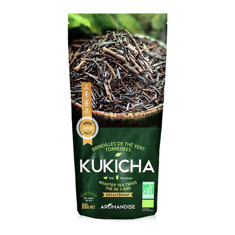 THÉ VERT GRILLÉ KUKICHA - AROMANDISE
