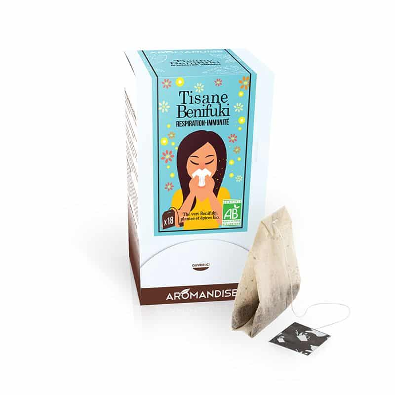 TISANE BENIFUKI RESPIRATION IMMUNITÉ - AROMANDISE