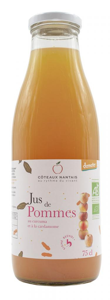Jus Pommes Epices Bio Demeter - 75 cl