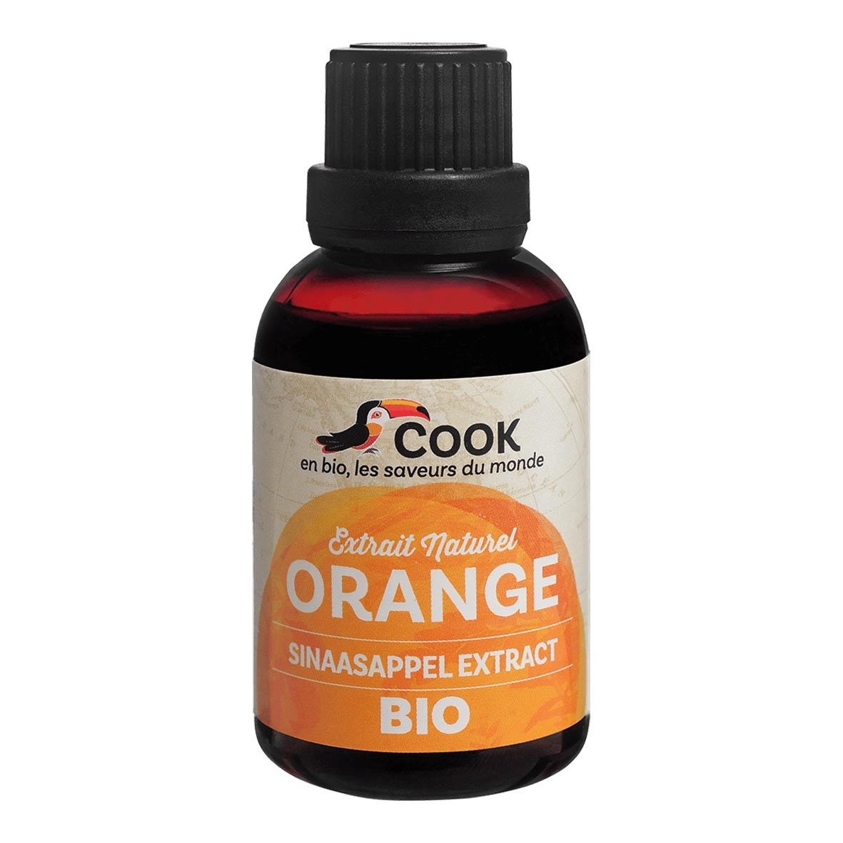 Extrait naturel d'orange 50 ml bio - Cook