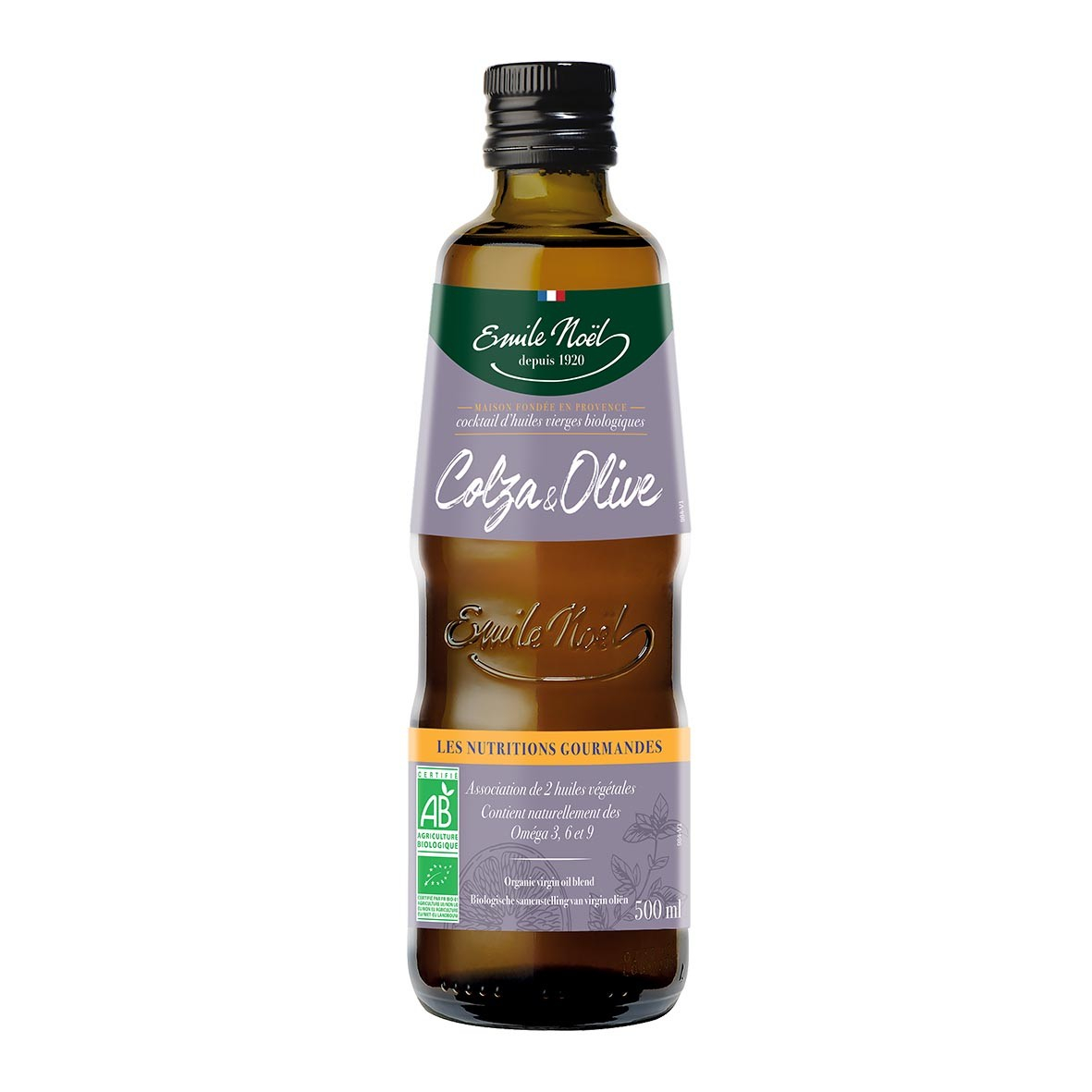 Huile de colza & olive BIO Emile Noël 500ml