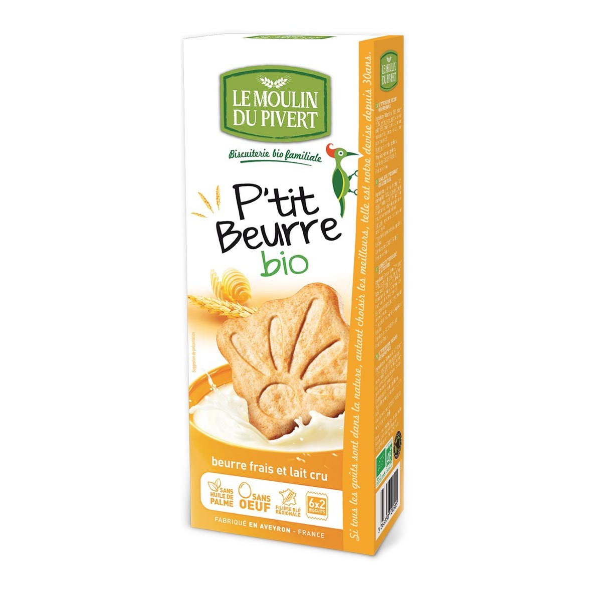 Biscuits P'tit beurre bio & équitable