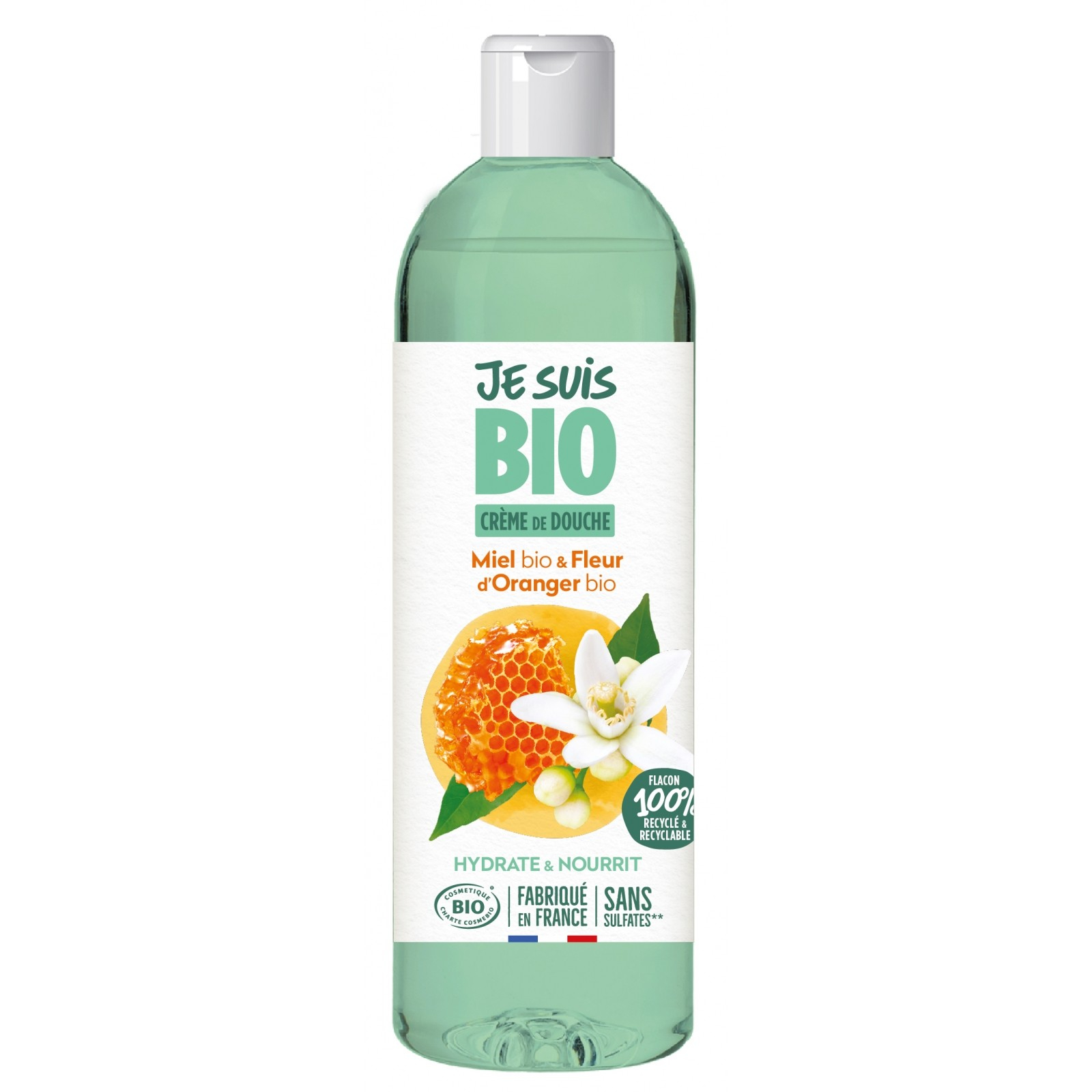 Crème de Douche Miel et Fleur d'Oranger 250ml - JE SUIS BIO