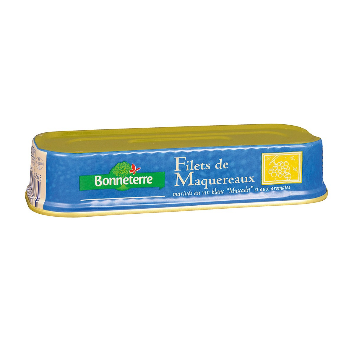 Filets de maquereaux au Muscadet 176g - Bonneterre
