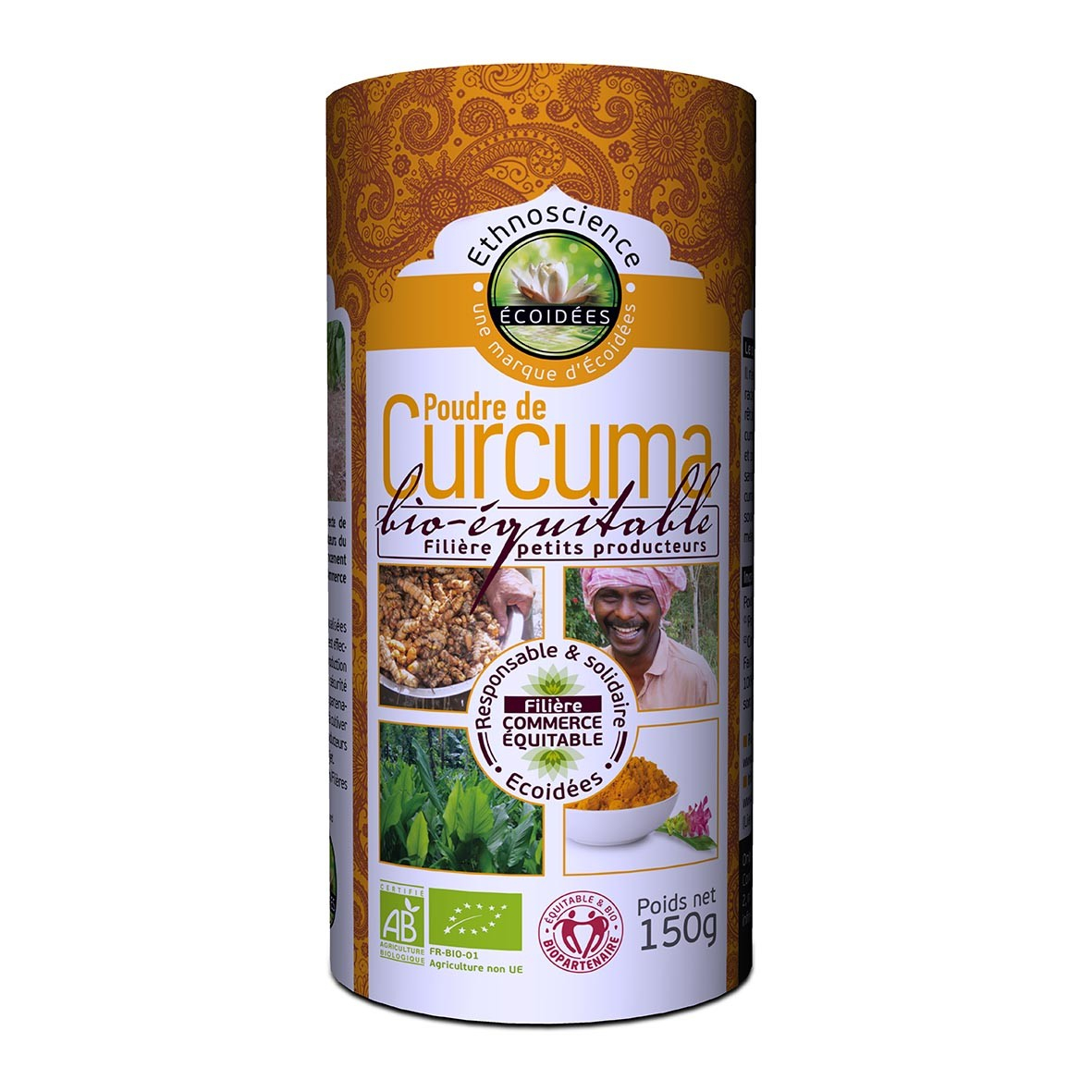 Poudre de Curcuma Bio - 150g