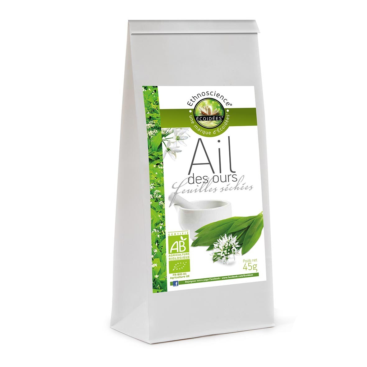 Ail des ours - feuilles séchées 45g bio - Ethnoscience
