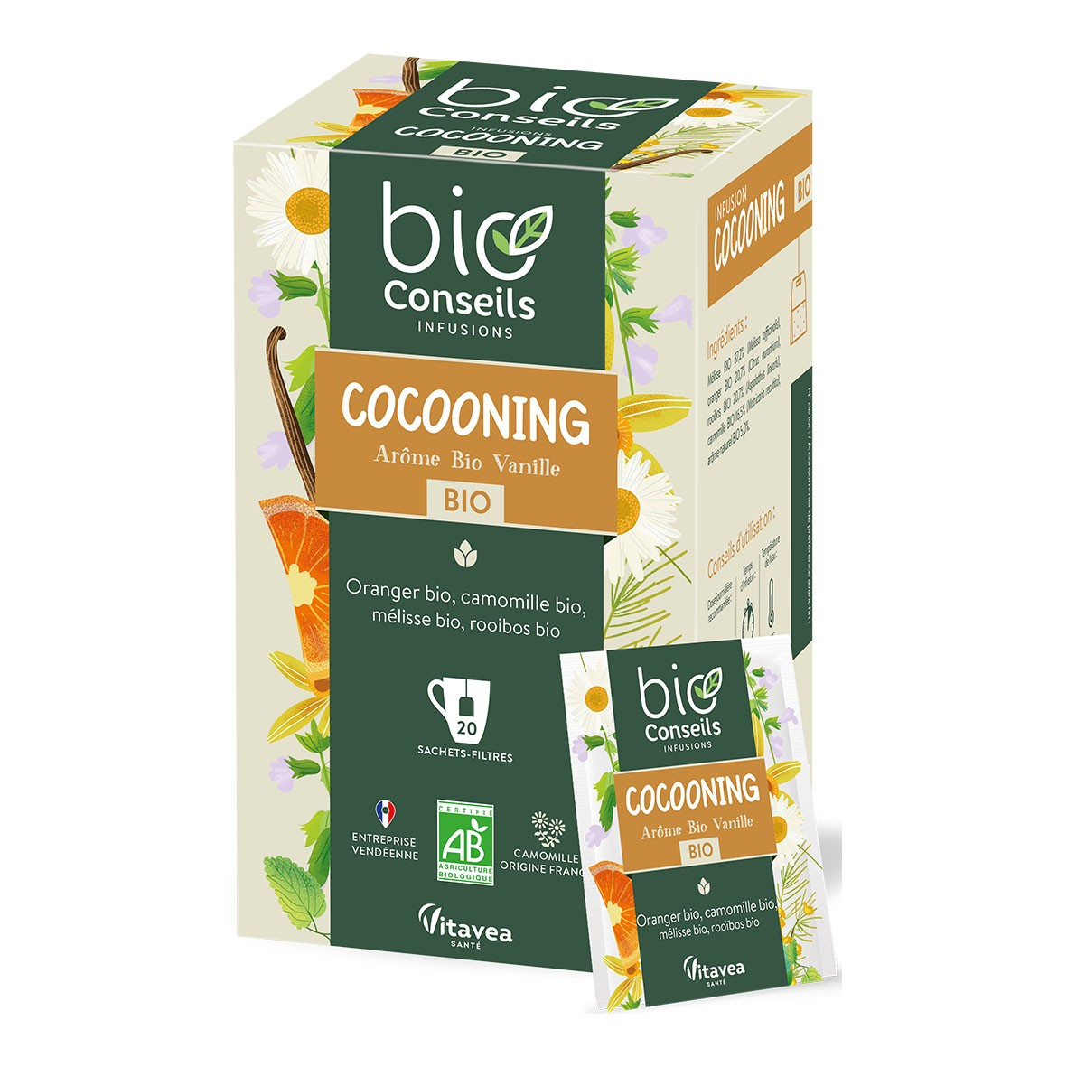 Infusion Cocooning 20 sachets Bio - BioConseils