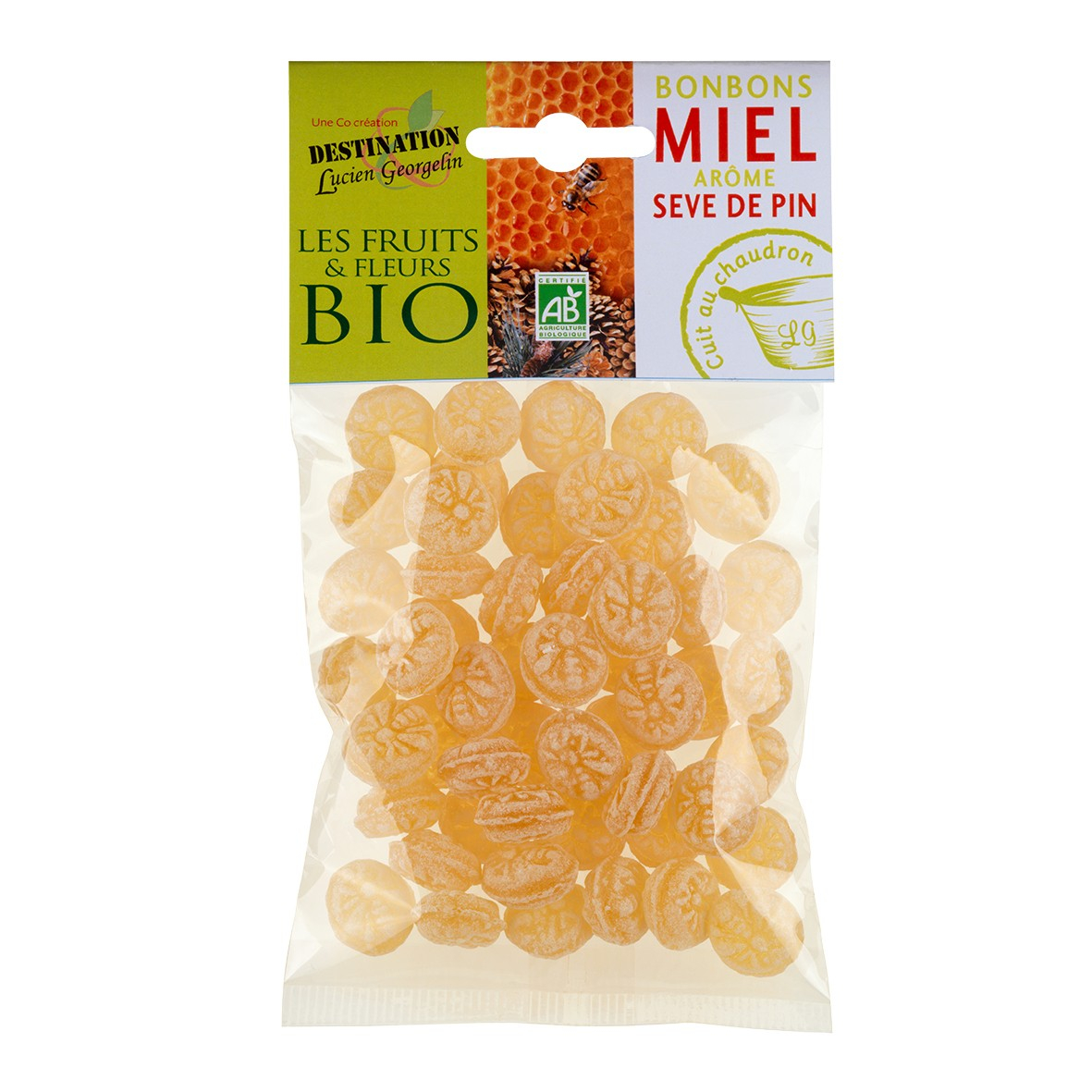 Bonbons au miel sève de pin 150g Bio - Destination