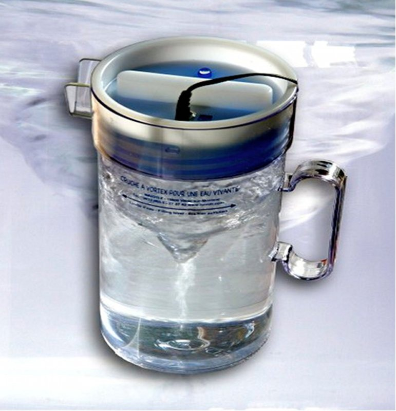 Carafe d'eau vortex (boire de l'eau vivante) 