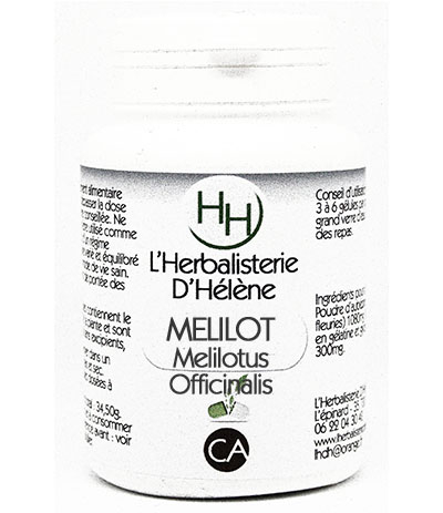 Mélilot, 100 gélules, L'Herbalisterie D'Hélène