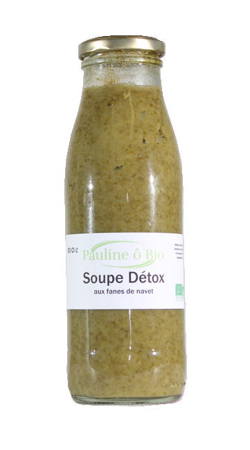 Soupe Detox : fane navet/ miel – 1/2L