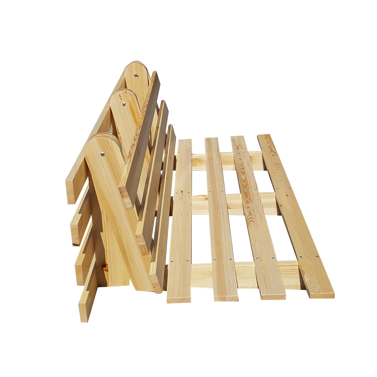 Structure bois pour canapé futon - 140*200 | Sevellia