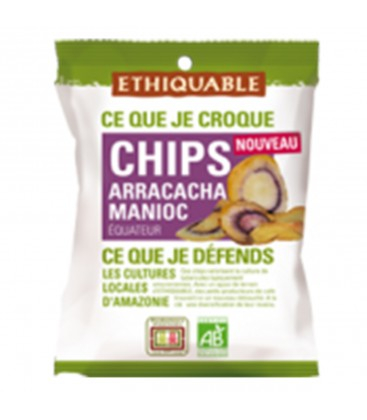 Chips Arracacha Manioc bio & équitable