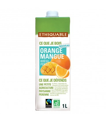 ETHIQUABLE - Jus Orange Mangue bio & équitable