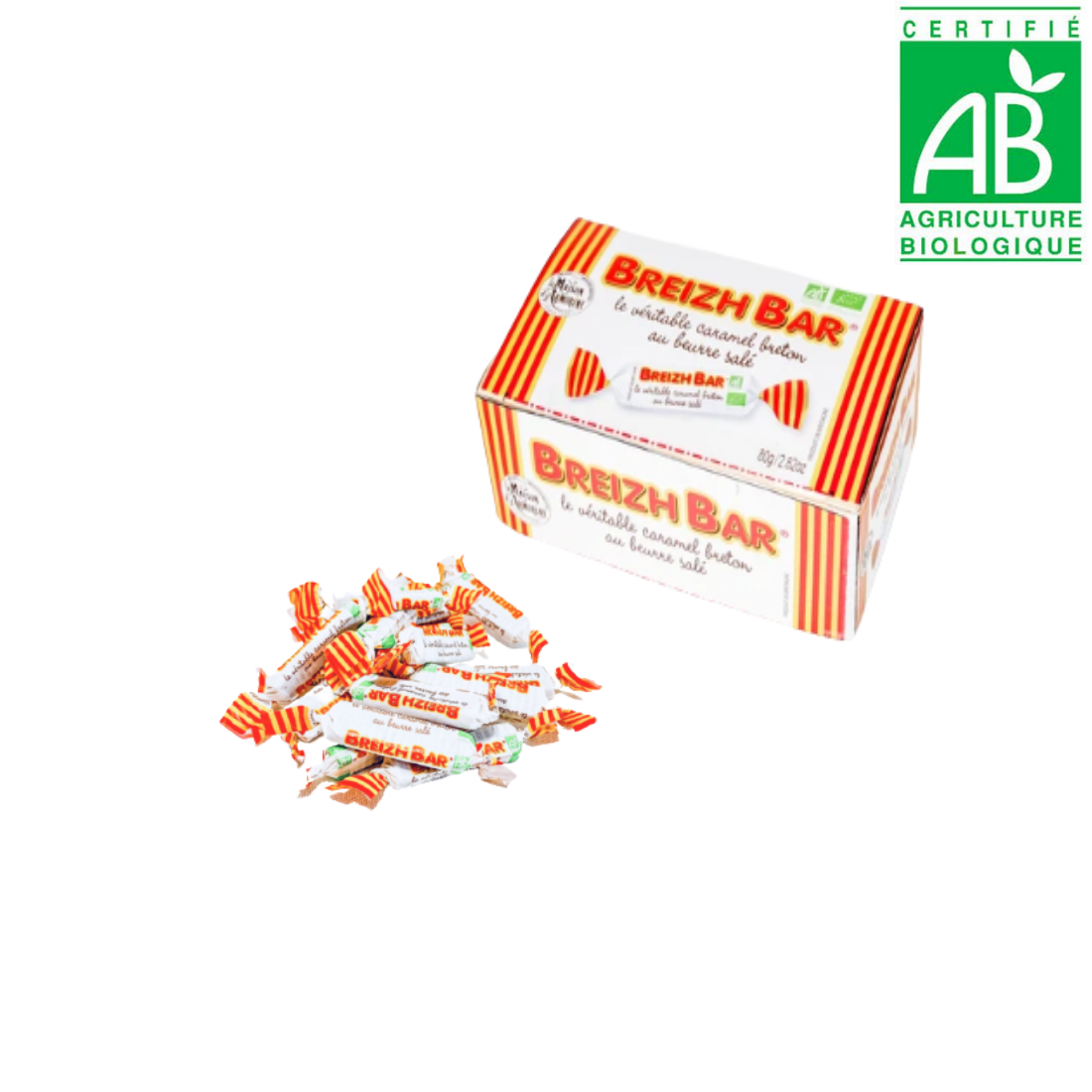 Breizh Bar - Barre de caramel au beurre salé - BIO - 150g