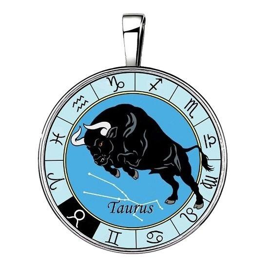 Pendentif taureau 15 en 1 argenté
