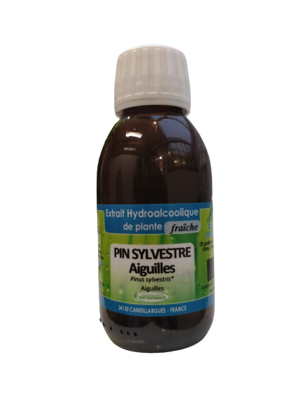 Aiguilles de Pin Sylvestre extrait hydroalcoolique bio-125ml-Phytofrance