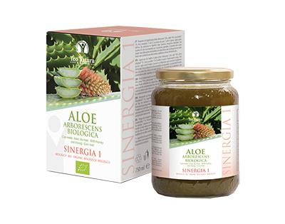 Aloes Arborescens bio  avec miel + 1% alcool  ( 750ml ) recette père Zago