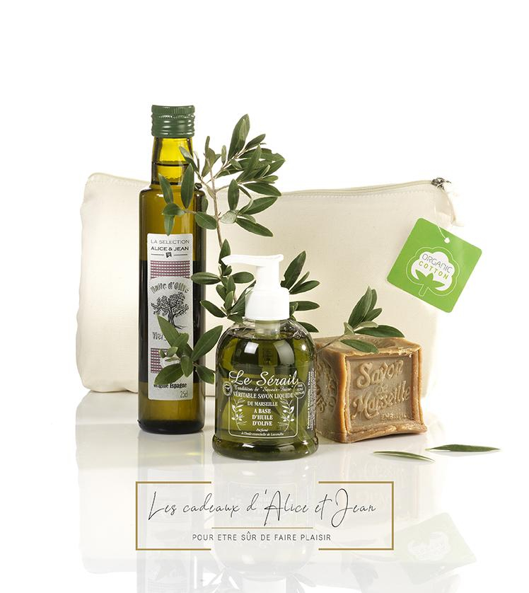 Coffret douceurs du quotidien Au bonheur de l'olive