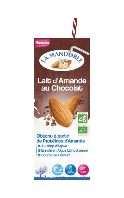 Briquette Lait d'Amande Chocolat "LA MANDORLE"