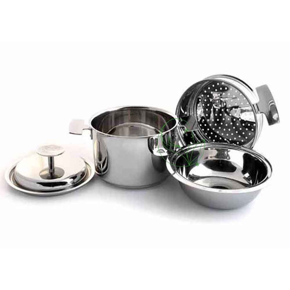 Ensemble de cuisson / Multicuiseur inox 18/10 - 16 cm Ensemble de cuisson / Multicuiseur inox 18/10 - 16 cm