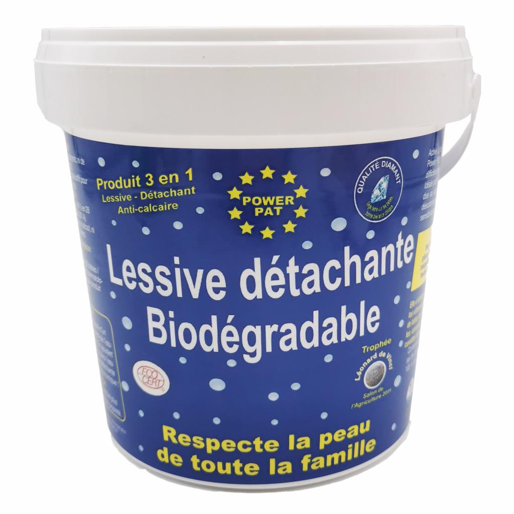 Lessive détachante biodégradable POWERPAT 1 kg