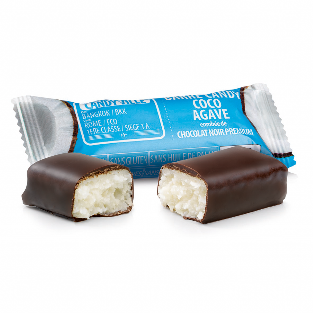 Barre Candy Coco Agave 50g Bio - Candy Ville