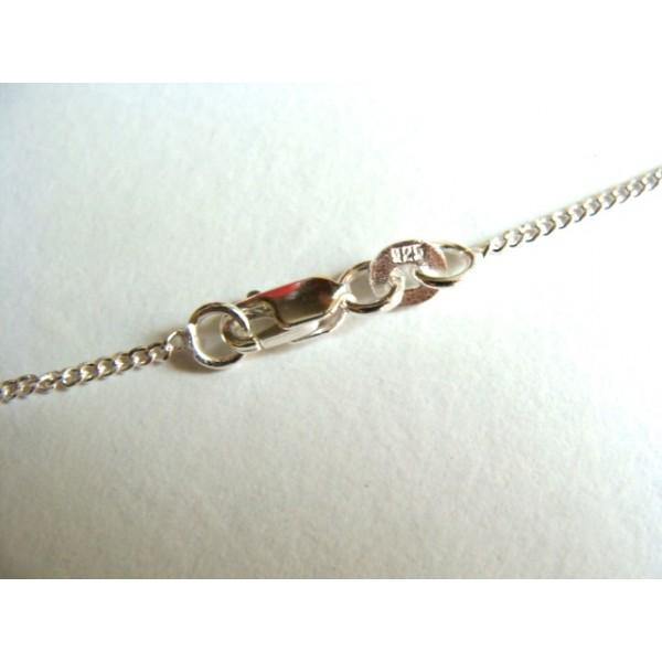 Longue Chaîne Vintage Argent 835 – 78 Cm, Sans Marque, Style Intemporel