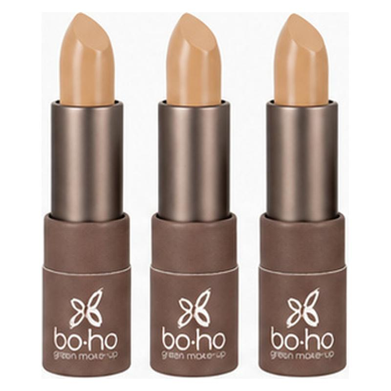 Boho Green Correcteur de teint 3,5 g - Beige Clair - Lot de 3