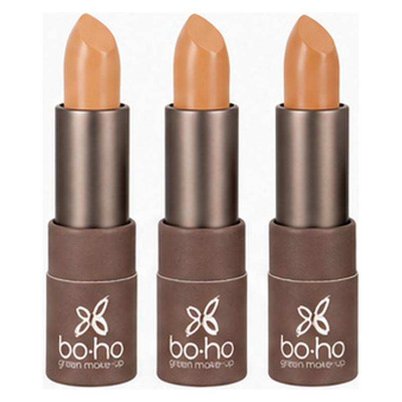 Boho Green Correcteur de teint 3,5 g - Beige Doré - Lot de 3