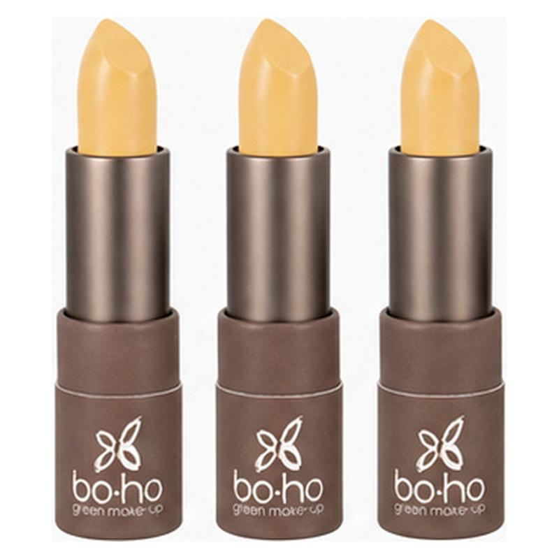 Boho Green Correcteur de teint 3,5 g - Jaune - Lot de 3