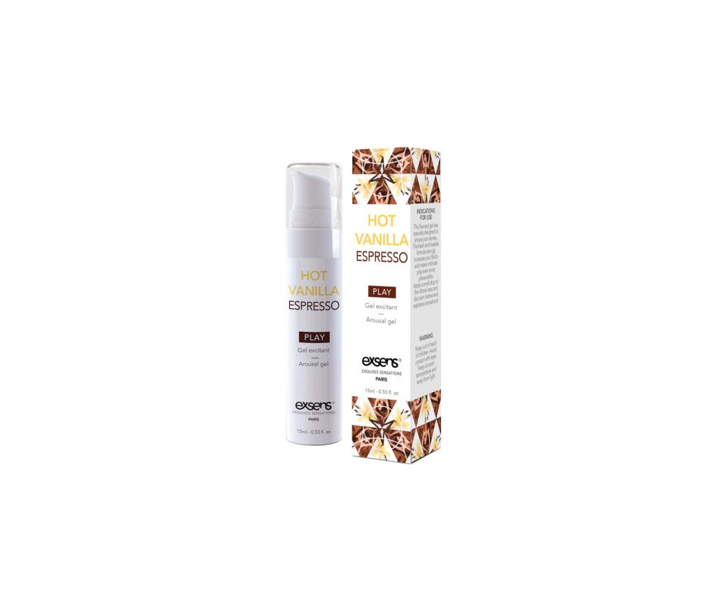 HOT VANILLA ESPRESSO - Gel excitant fraîcheur - 15ml