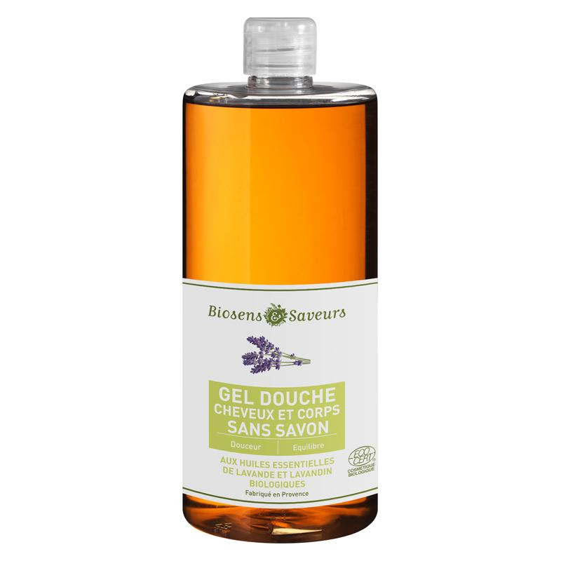 Gel douche Corps & Cheveux Biologique Sans Savon 1L