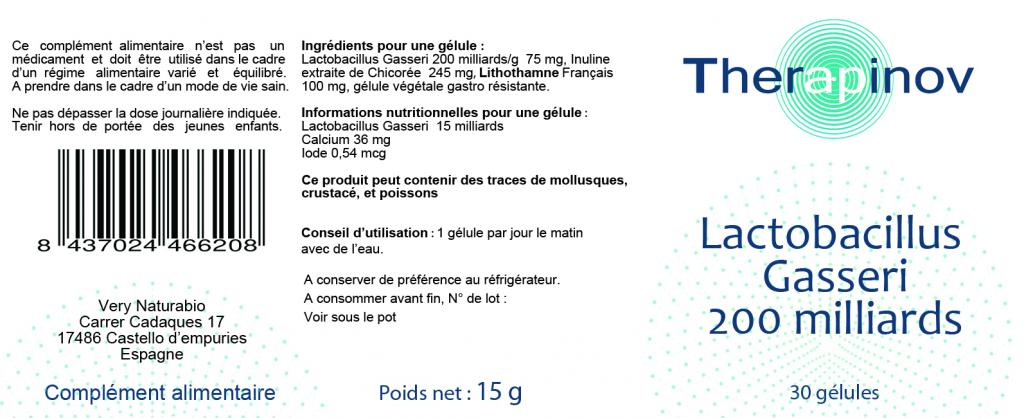 Lactobacillus Gasseri 30 gélules | Sevellia