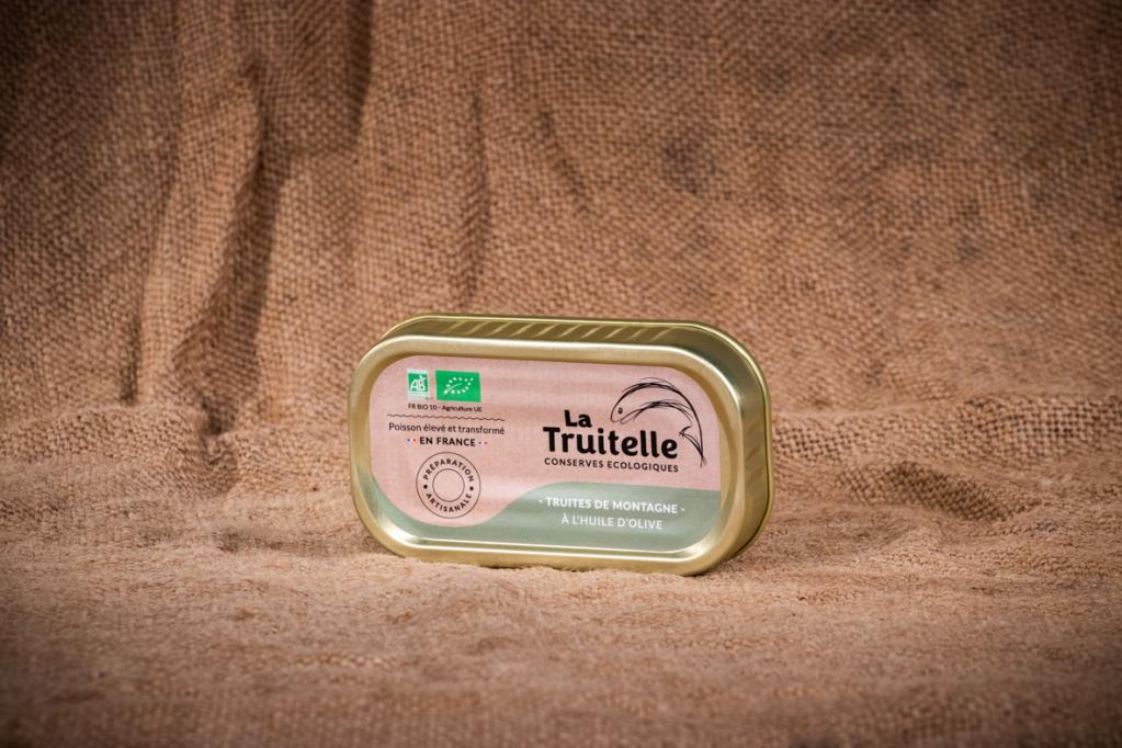 Truites de montagne à l’huile d’olive-70g