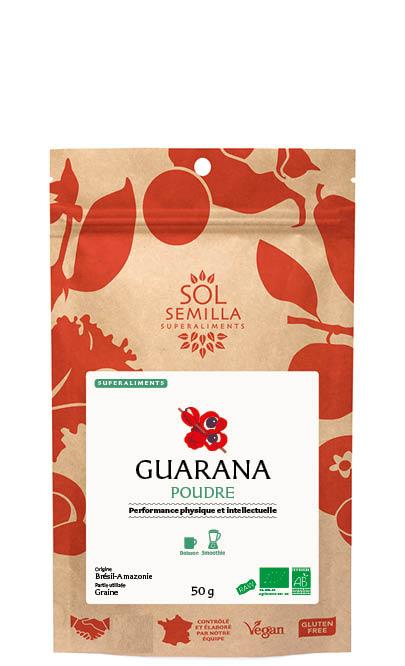 Guarana Bio en poudre | 50g